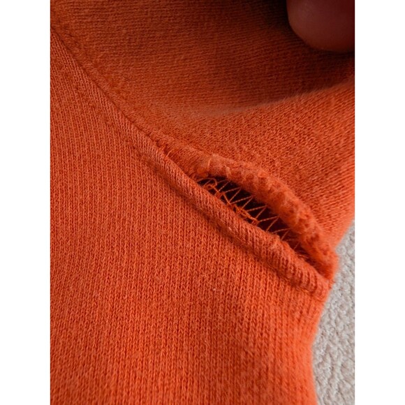 University of Virginia UVA Quarter 1/4 Zip Pullover Cutter & Buck Size S Orange - Picture 9 of 11